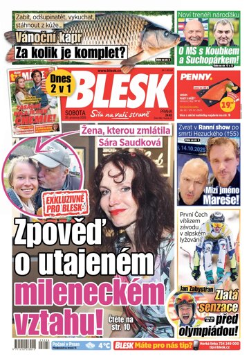 Obálka e-magazínu Blesk 20.12.2025