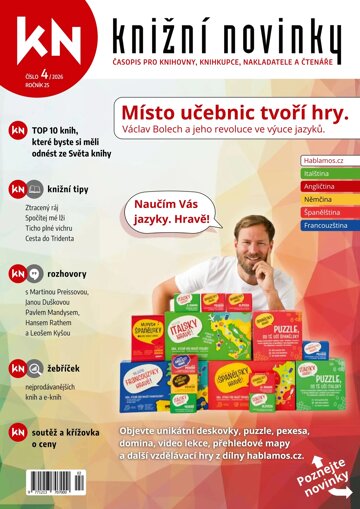 Obálka e-magazínu Knižní novinky 4/2026