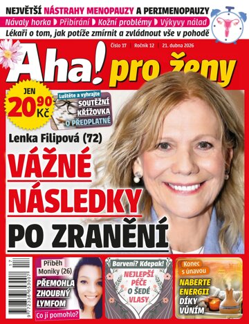 Obálka e-magazínu AHA! pro ženy 17/2026