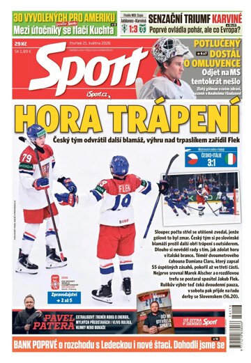 Obálka e-magazínu Sport 21.5.2026