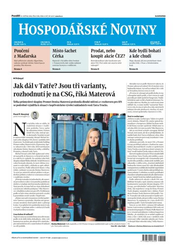 Obálka e-magazínu Hospodářské noviny 098 - 25.5.2026