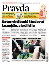 Obálka e-magazínu Pravda 21.7.2012