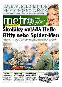 Obálka e-magazínu deník METRO 15.8.2013