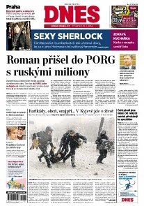 Obálka e-magazínu MF Dnes 23.1.2014