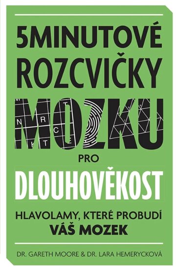 Obálka knihy 5minutové rozcvičky mozku pro dlouhověkost