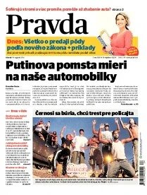 Obálka e-magazínu Pravda 19.8.2014