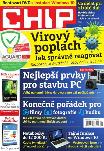 Obálka e-magazínu CHIP 9/2015