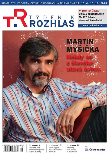 Obálka e-magazínu Týdeník Rozhlas 42/2015
