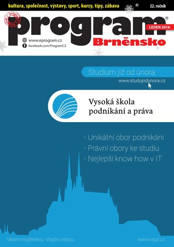 Obálka e-magazínu Program BR 01-2016