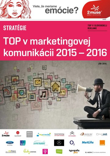 Obálka e-magazínu TOP v slovenskej reklame 2016
