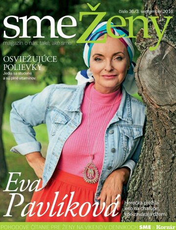 Obálka e-magazínu SME ženy 3/9/2016