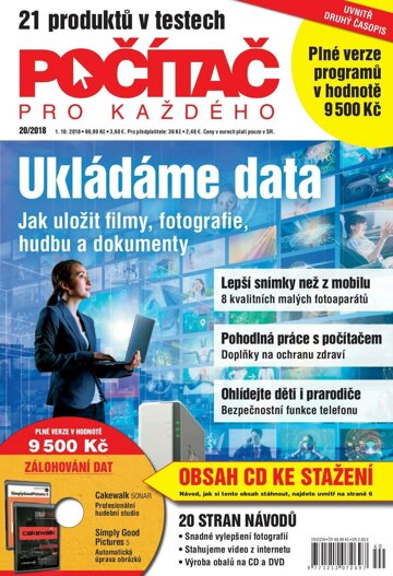 Obálka e-magazínu Počítač pro každého 20/2018
