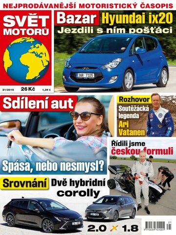 Obálka e-magazínu Svět motorů 21/2019