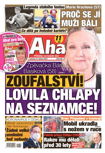 Obálka e-magazínu AHA! 17.4.2021