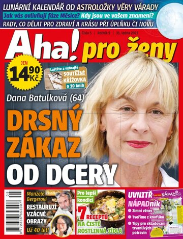 Obálka e-magazínu AHA! pro ženy 5/2023