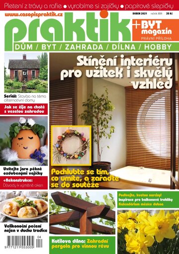 Obálka e-magazínu PRAKTIK & příloha Byt magazín 4/2021