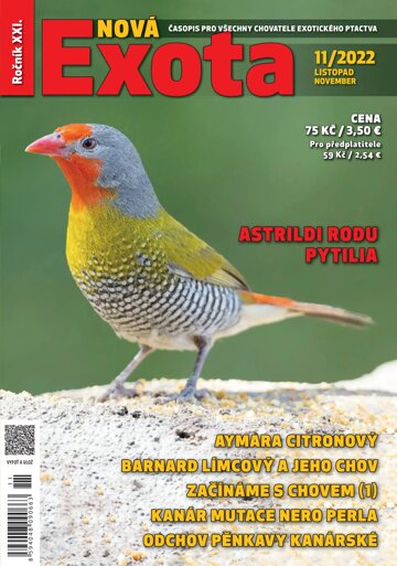 Obálka e-magazínu Nová EXOTA 11/2022