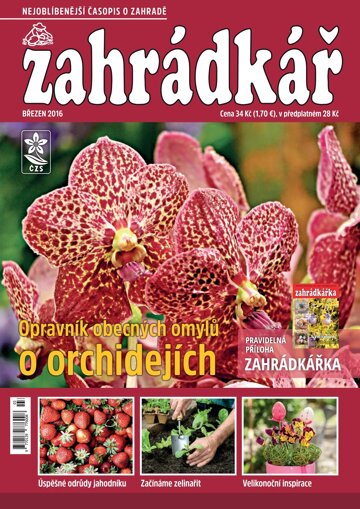 Obálka e-magazínu Zahrádkář 3/2016