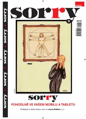 Obálka e-magazínu Sorry 9/2015