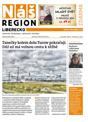 Obálka e-magazínu Náš Region - Liberecko 11/2023