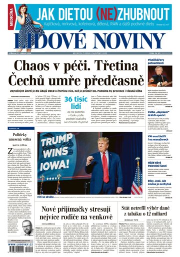 Obálka e-magazínu Lidové noviny 17.1.2024