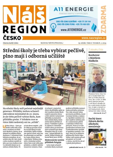 Obálka e-magazínu Náš Region - Česko 6/2024