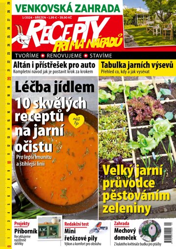 Obálka e-magazínu Recepty prima nápadů 1/2024