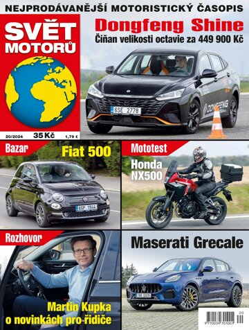 Obálka e-magazínu Svět motorů 20/2024