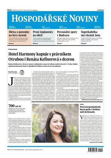 Obálka e-magazínu Hospodářské noviny 122 - 25.6.2024