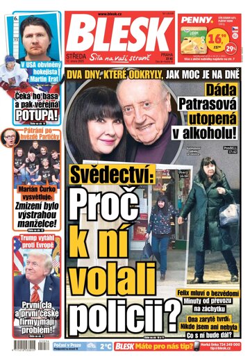 Obálka e-magazínu Blesk 12.2.2025