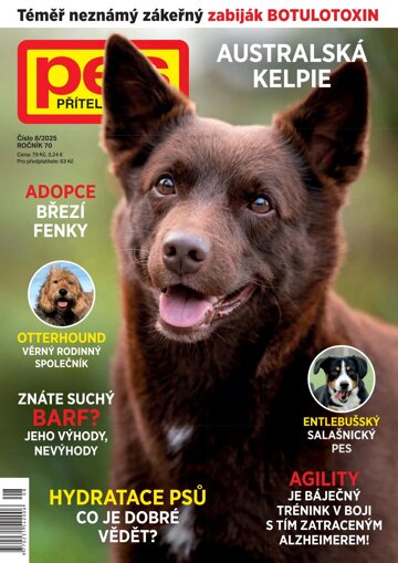 Obálka e-magazínu Pes přítel člověka 8/2025