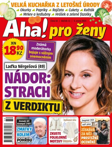 Obálka e-magazínu AHA! pro ženy 32/2025