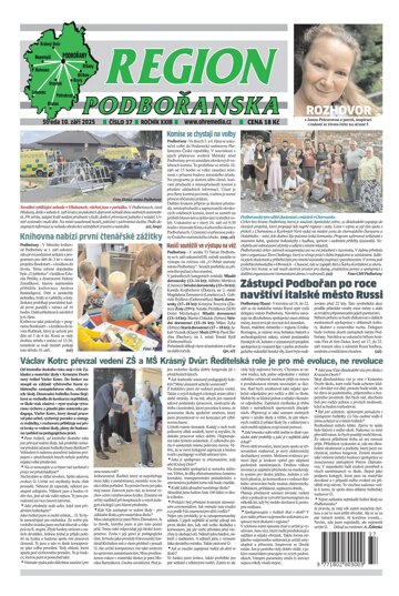 Obálka e-magazínu Region Podbořanska 37/25