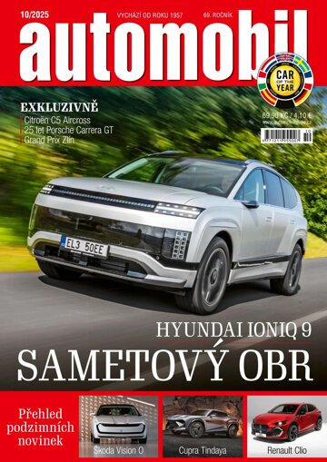 Obálka e-magazínu Automobil 10/2025