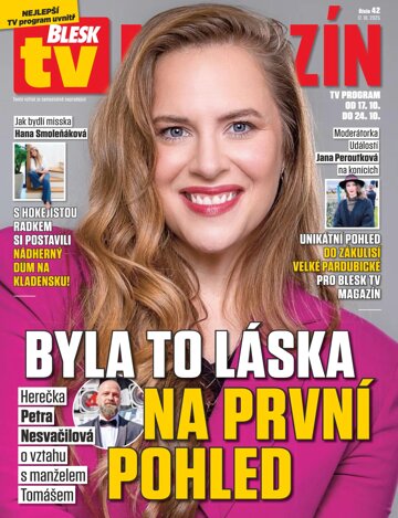 Obálka e-magazínu Blesk Tv magazín - 17.10.2025