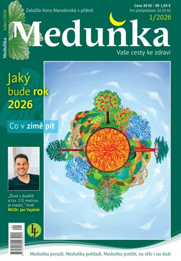 Obálka e-magazínu Meduňka 1/2026