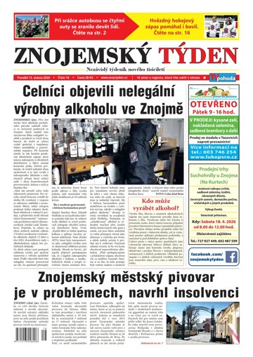 Obálka e-magazínu Znojemský týden 16/2026