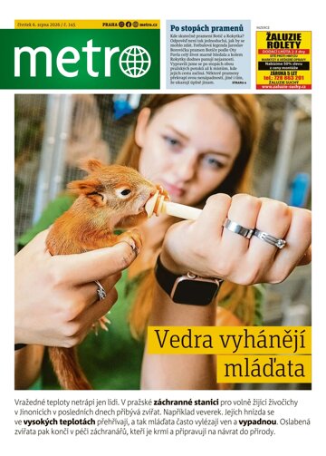 Obálka e-magazínu deník METRO 6.8.2026