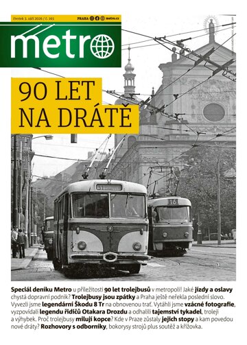 Obálka e-magazínu deník METRO 3.9.2026