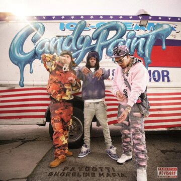 Obálka uvítací melodie Candy Paint (feat. Shoreline Mafia)
