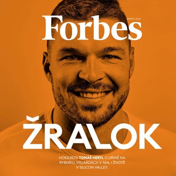 Obálka audioknihy Forbes srpen 2022