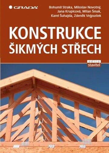 Obálka knihy Konstrukce šikmých střech