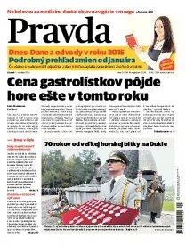 Obálka e-magazínu Pravda 7. 10. 2014