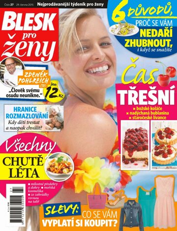 Obálka e-magazínu Blesk pro ženy 29.6.2015