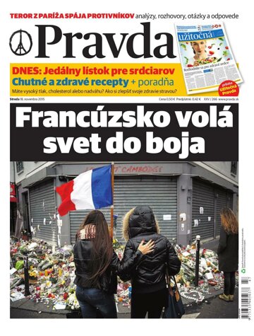 Obálka e-magazínu Pravda 18.11.2015
