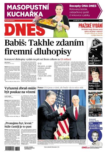 Obálka e-magazínu MF Dnes 20.2.2017