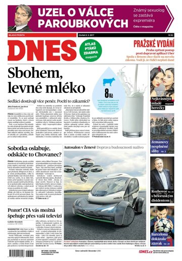 Obálka e-magazínu MF Dnes 9.3.2017