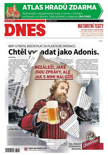 Obálka e-magazínu MF Dnes 24.4.2017
