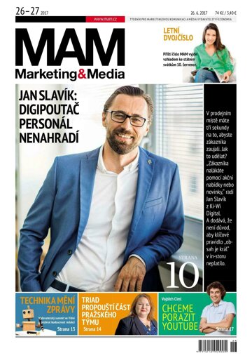 Obálka e-magazínu Marketing & Media 26-27 - 26.6.2017