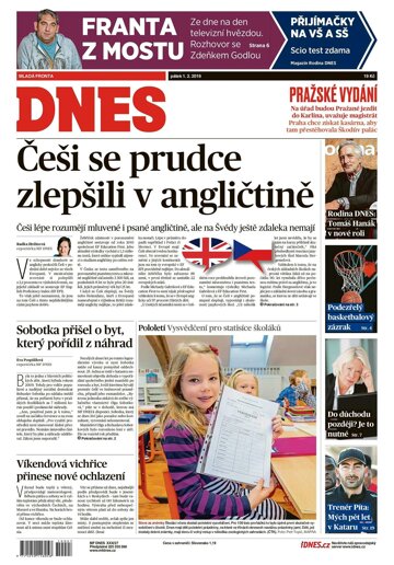 Obálka e-magazínu MF Dnes 1.2.2019